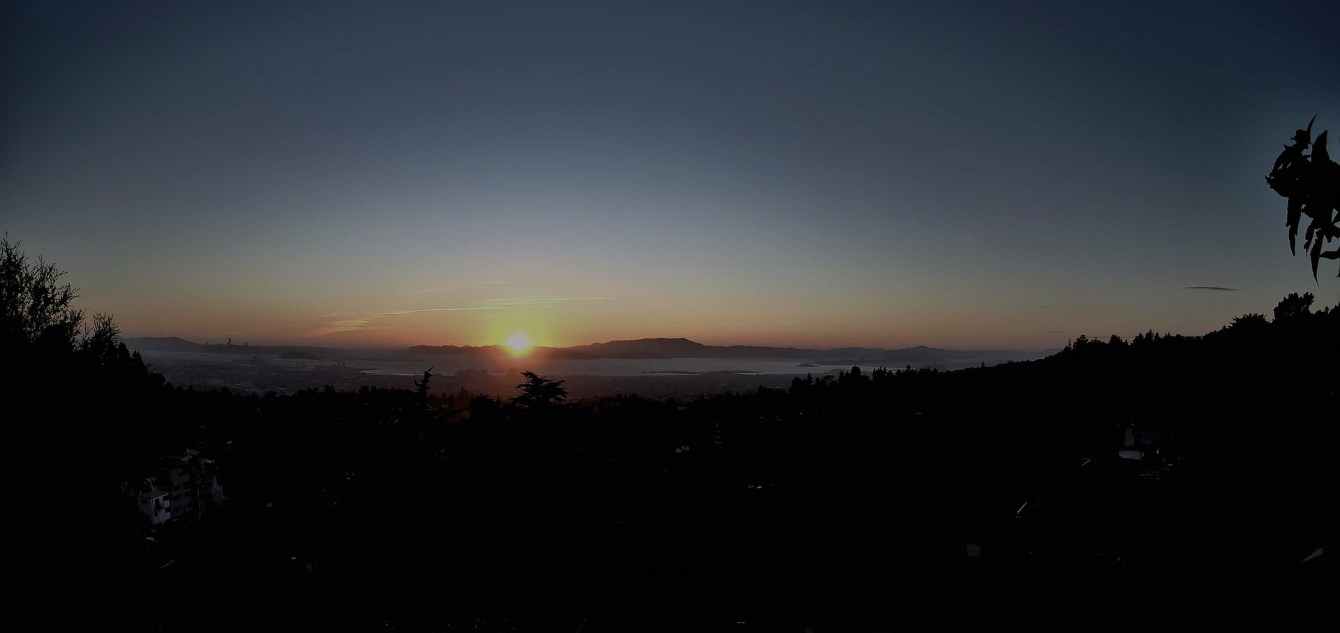 Sunset sky captured on 12 September 2026