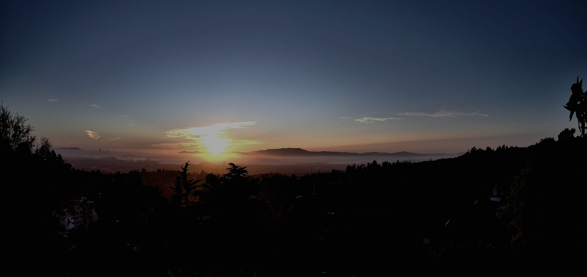 Sunset sky captured on 14 September 2026